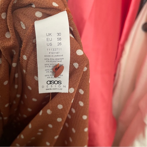 Asos Plus Size Polka Dot Maxi Dress - Picture 6 of 6